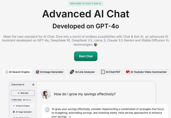 Chat Ask AI Product Details