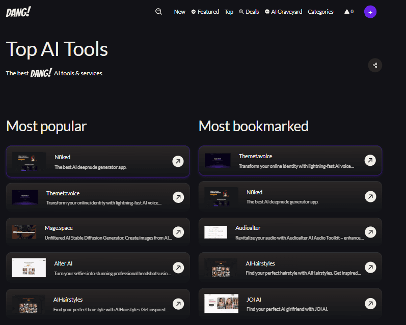 Dang.ai Product Details