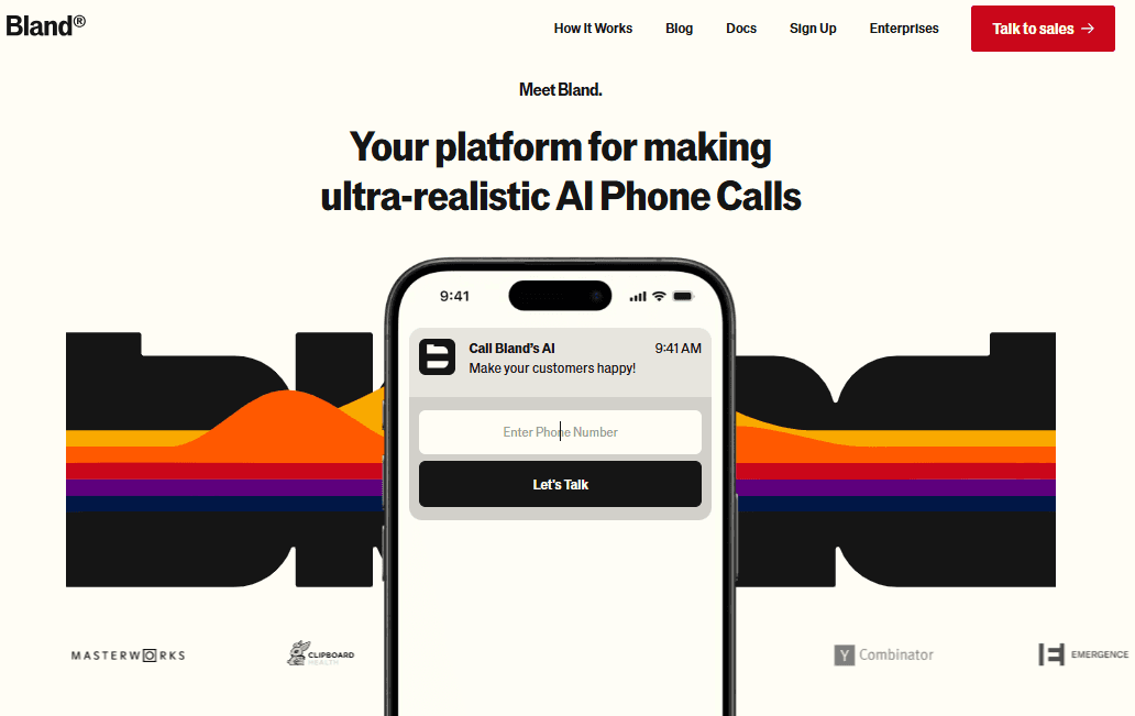 Bland AI Product Details