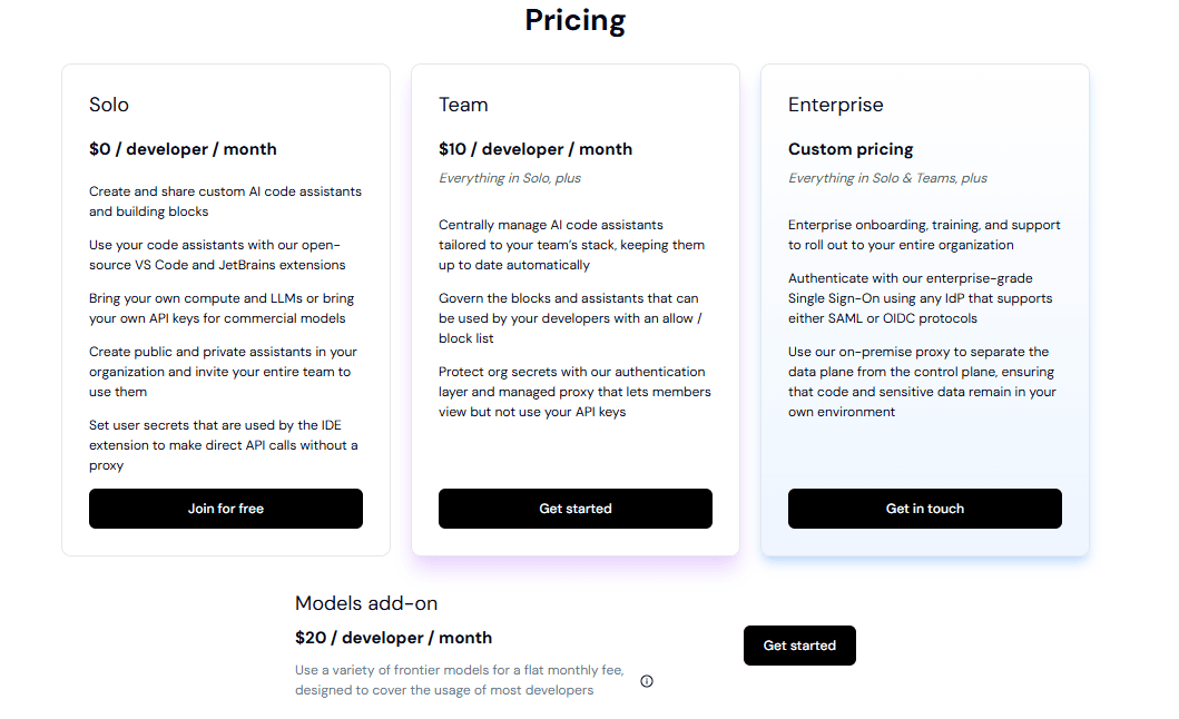 Continue AI Product Details