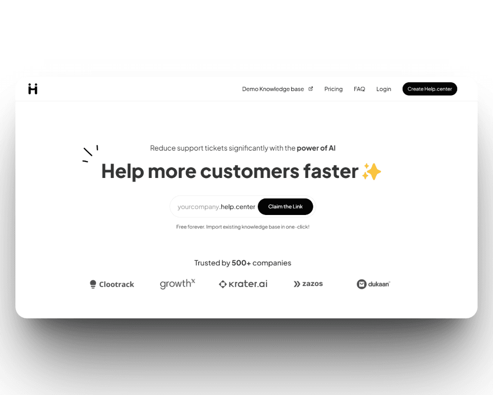 Help.center Product Details