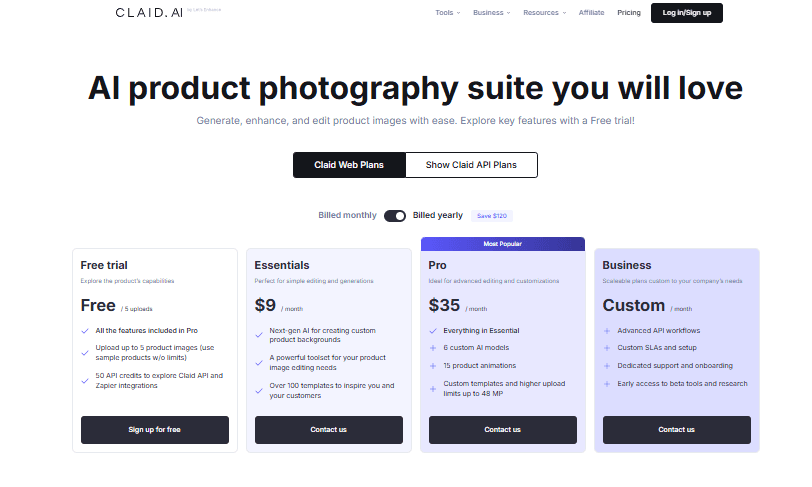 Claid.ai Product Details