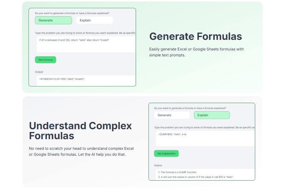 AI Excel Bot Product Details