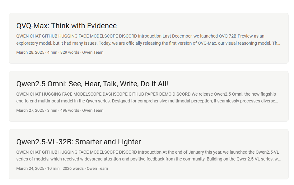 Qwen Chat Product Details