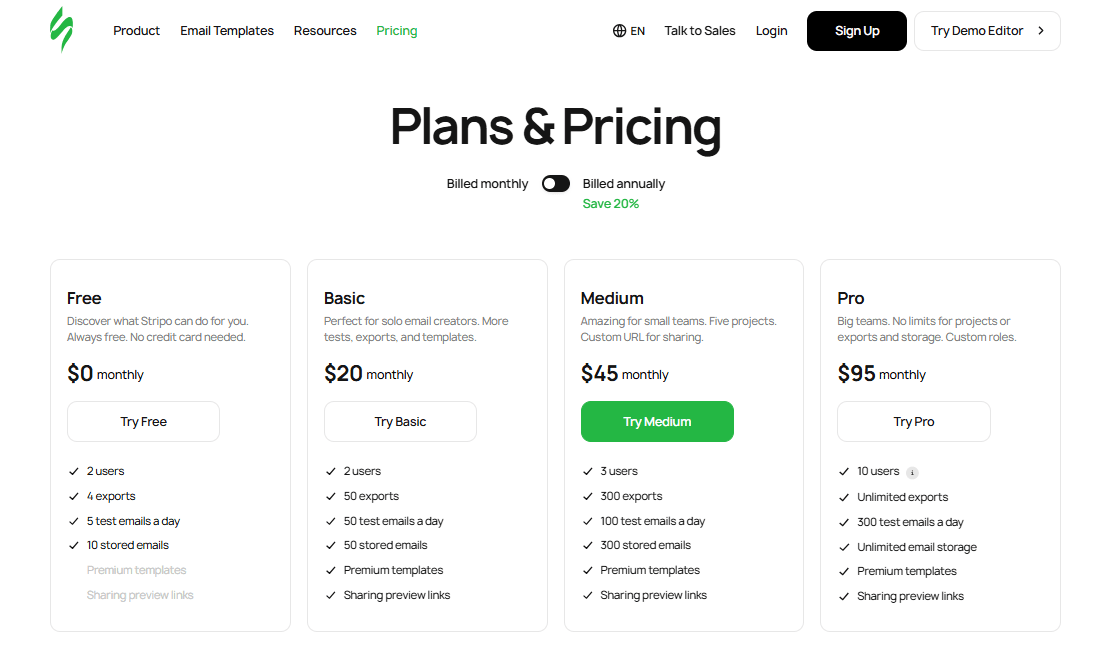 Stripo Product Details