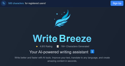 Write Breeze-0 Product Details
