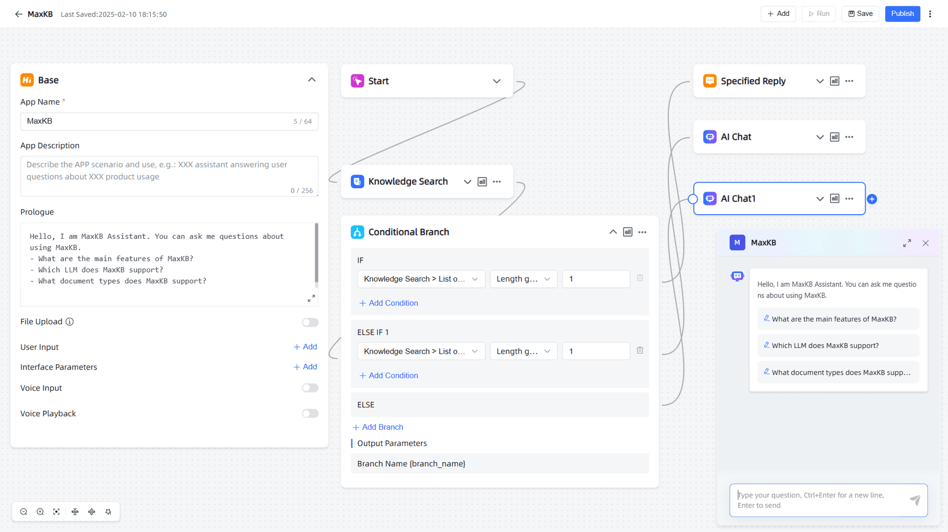Maxkb Product Details