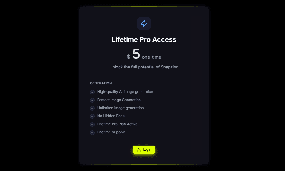 Snapzion Product Details