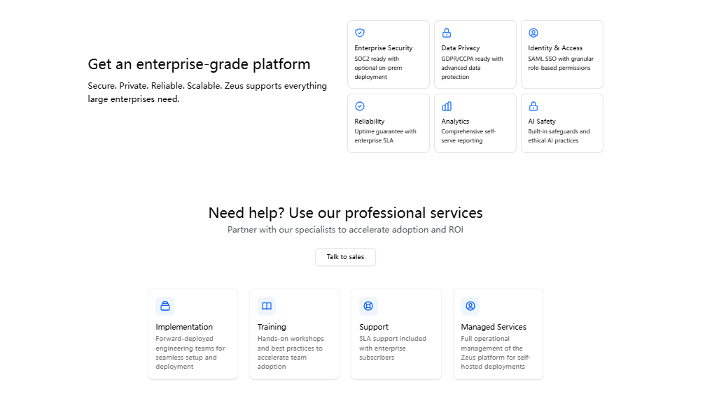 Zeus Product Details