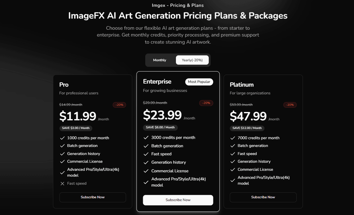 Imgex AI Product Details