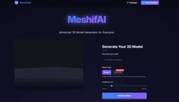 Meshifai-0 Product Details