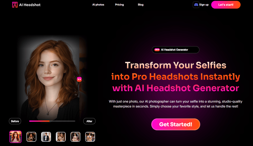AI Headshot Generator Product Details
