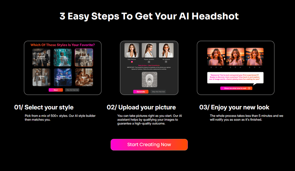 AI Headshot Generator Product Details