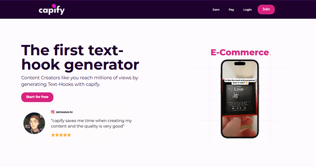 Capify Product Details