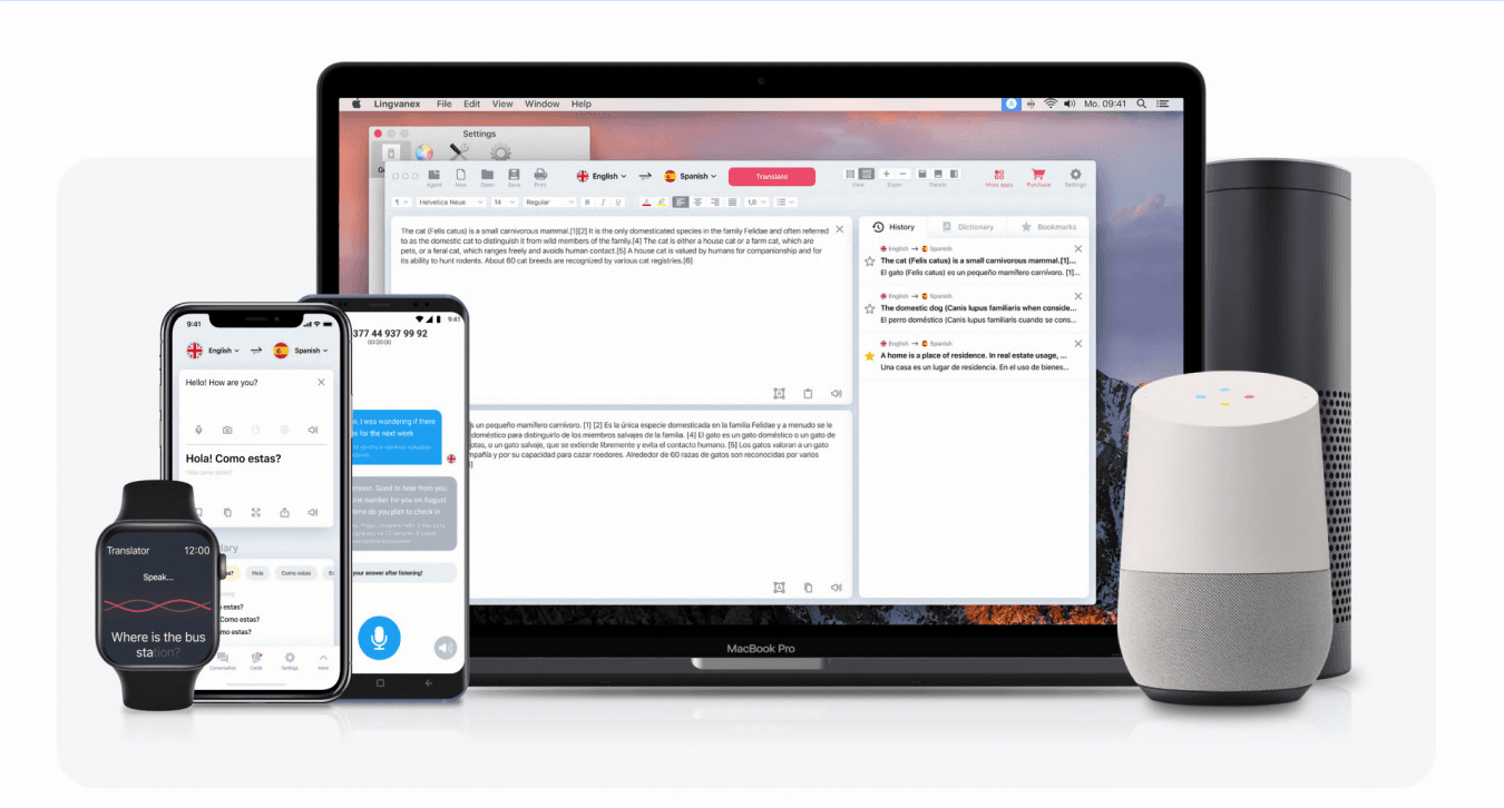 Lingvanex Machine Translation Product Details