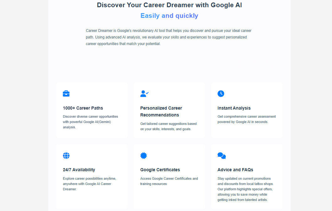 Career Dreamer Product Details