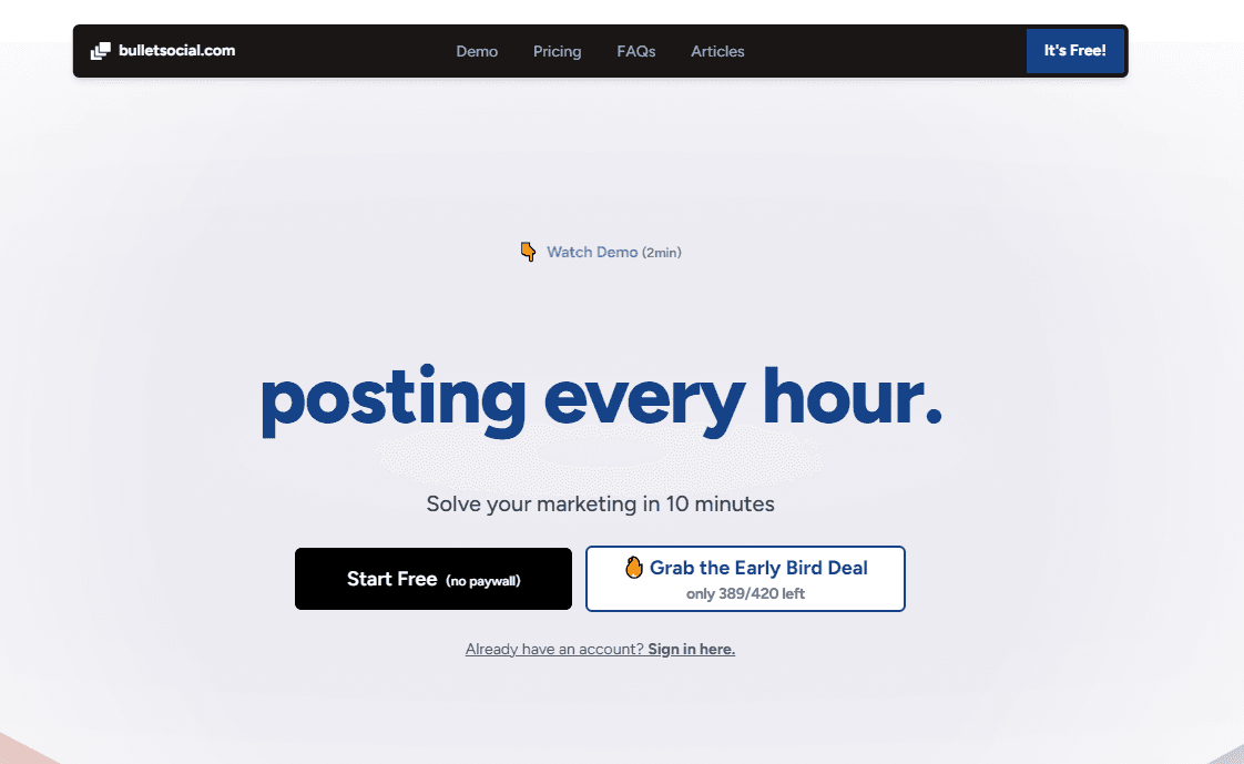 Bulletsocial Product Details