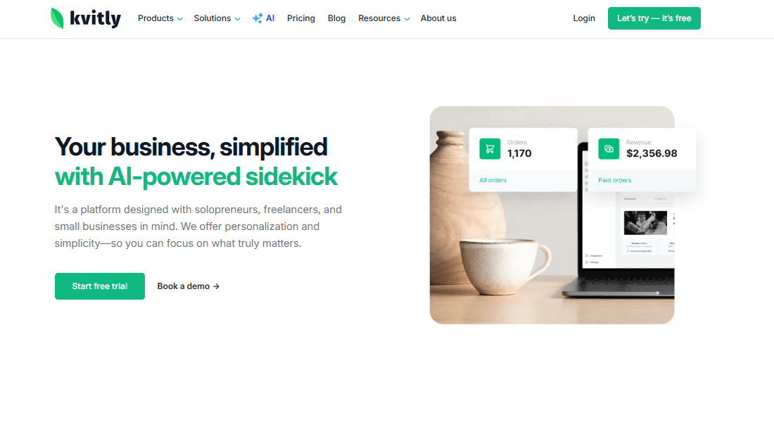 Kvitly Product Details