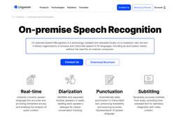 Lingvanex On Premise Speech Recognition-0 Product Details