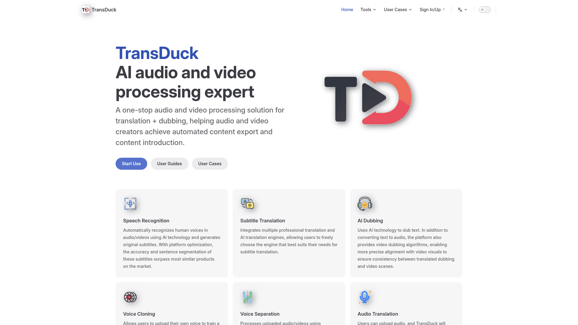 Transduck Product Details