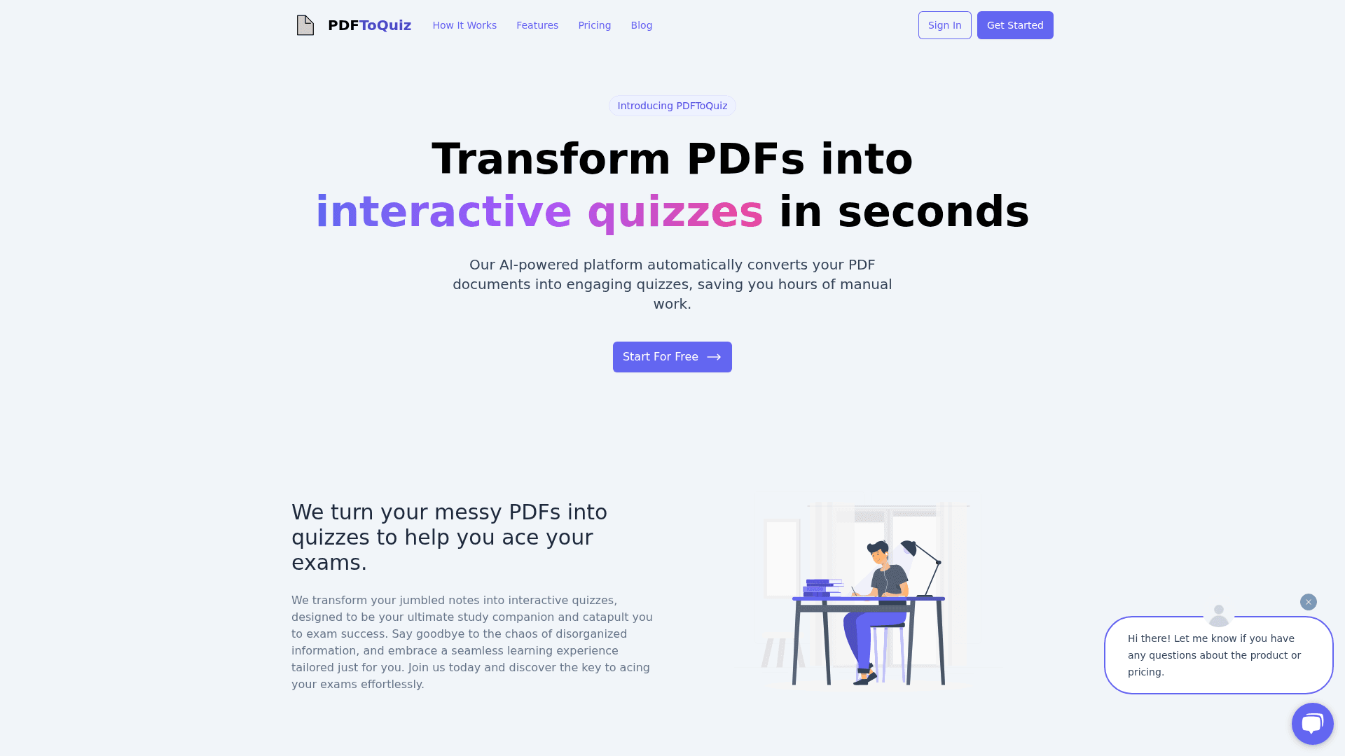 Pdftoquiz Product Details