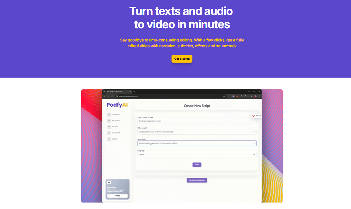 Podfyai Product Details