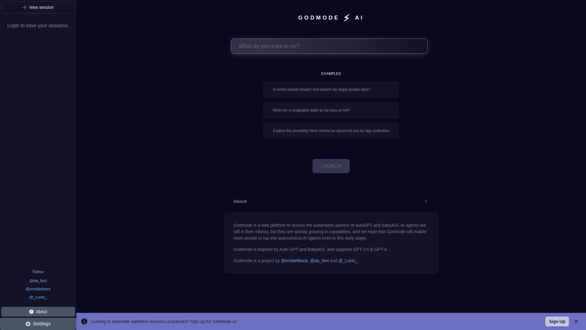 Godmode Product Details
