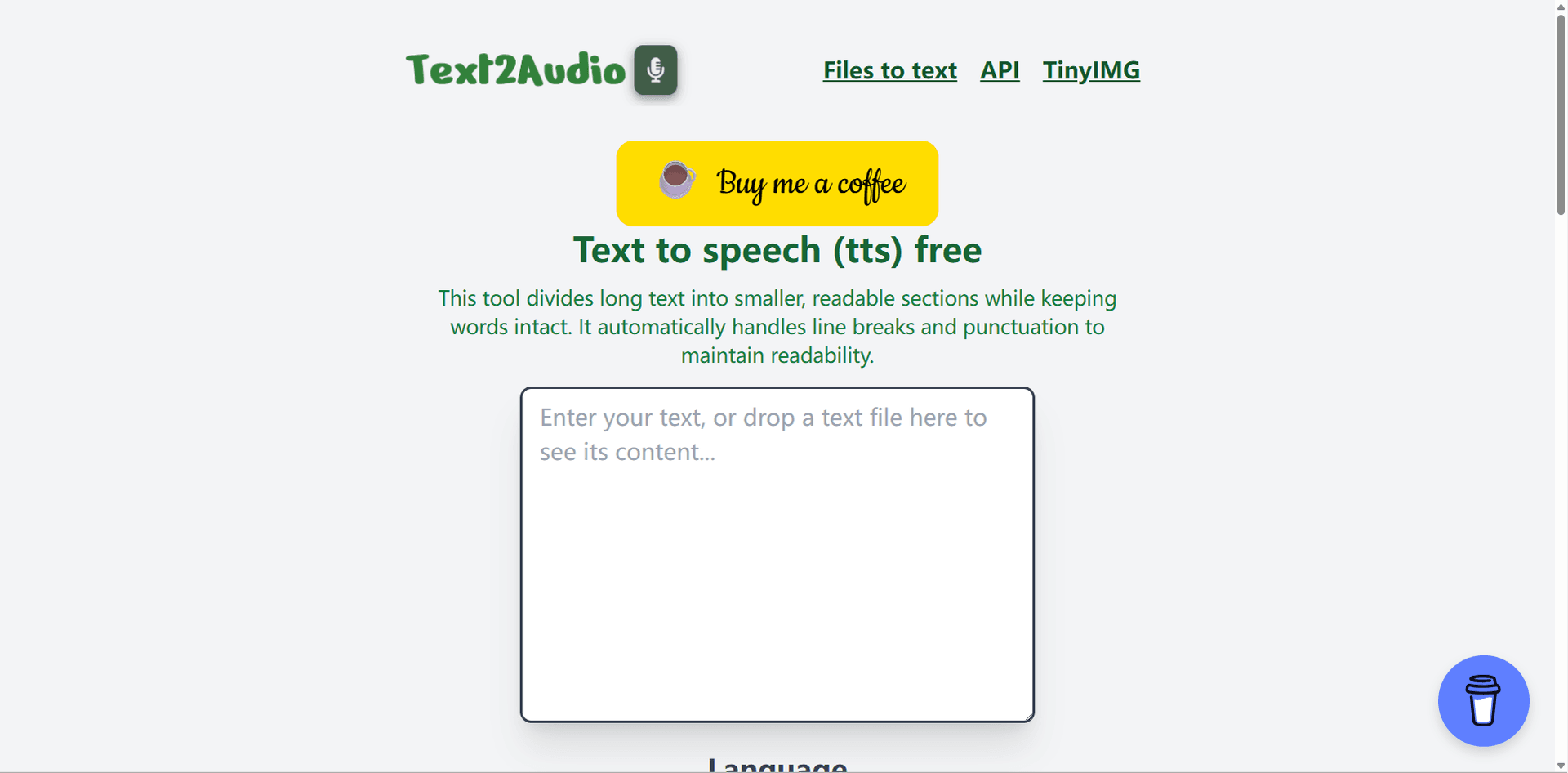 Text2audio Product Details