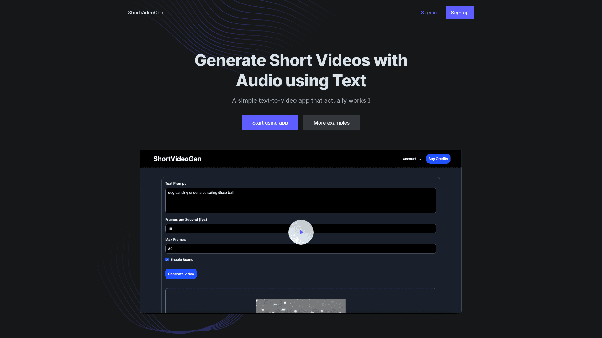 Shortvideogen Product Details