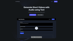 Shortvideogen-0 Product Details