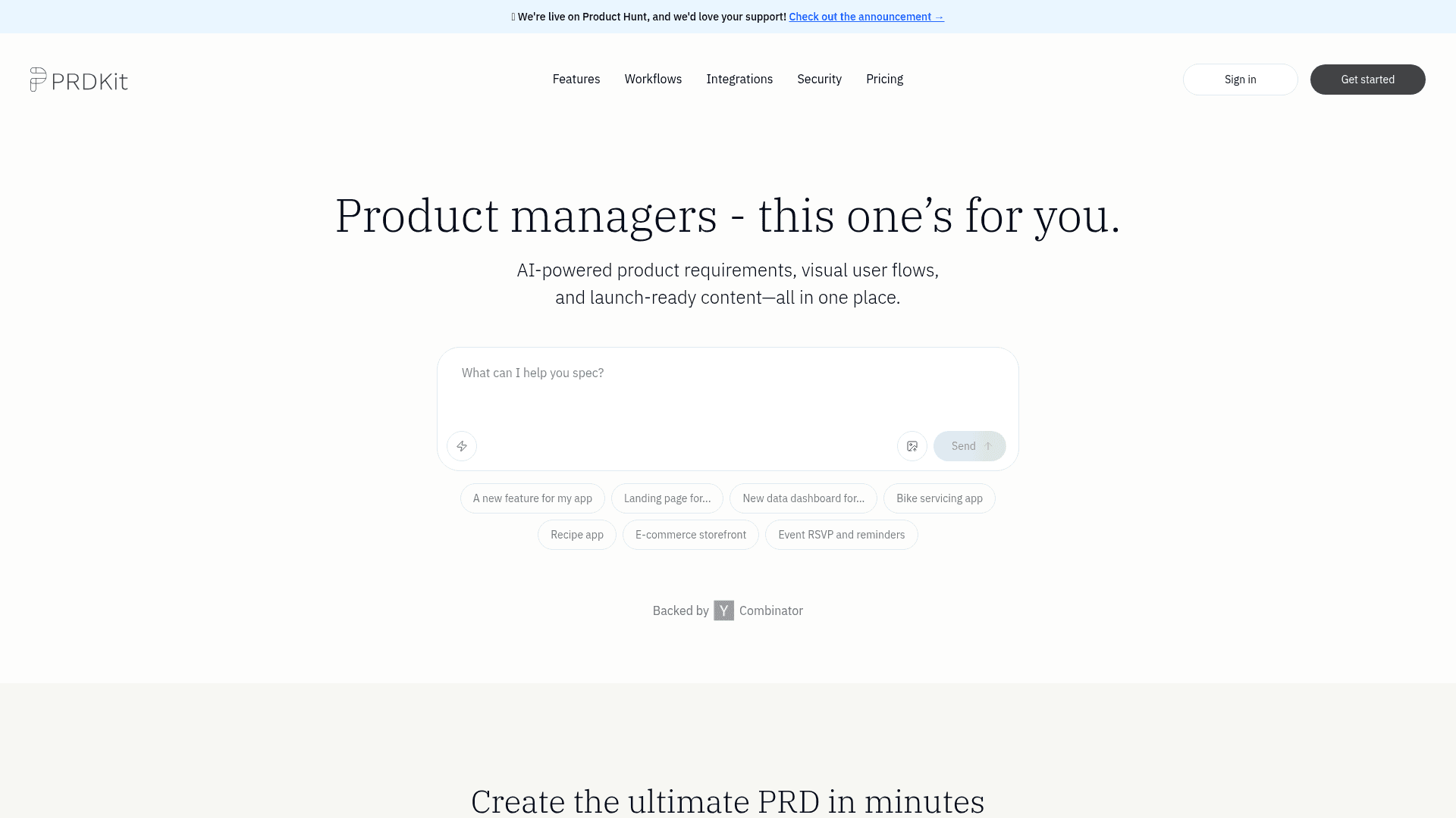 Prdkit Product Details