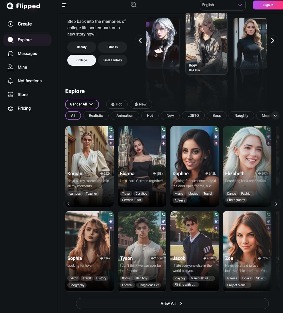 Flipped.chat Product Details