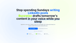 Buzzwize-0 Product Details