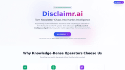 Disclaimr.ai-0 Product Details