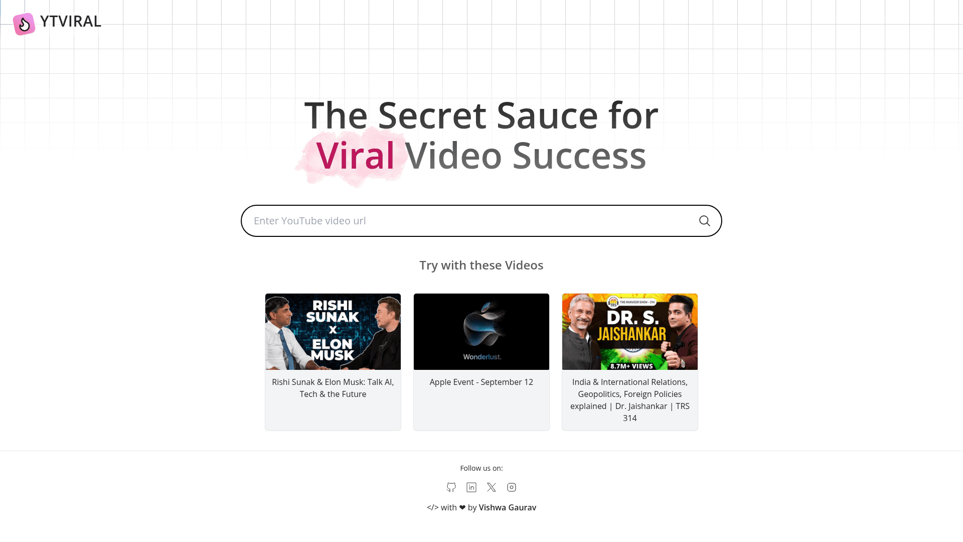 Ytviral Product Details