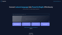 Regexbot-0 Product Details