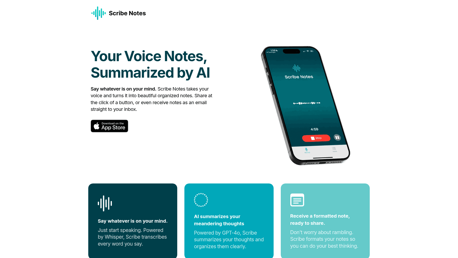 Scribe Notes Product Details