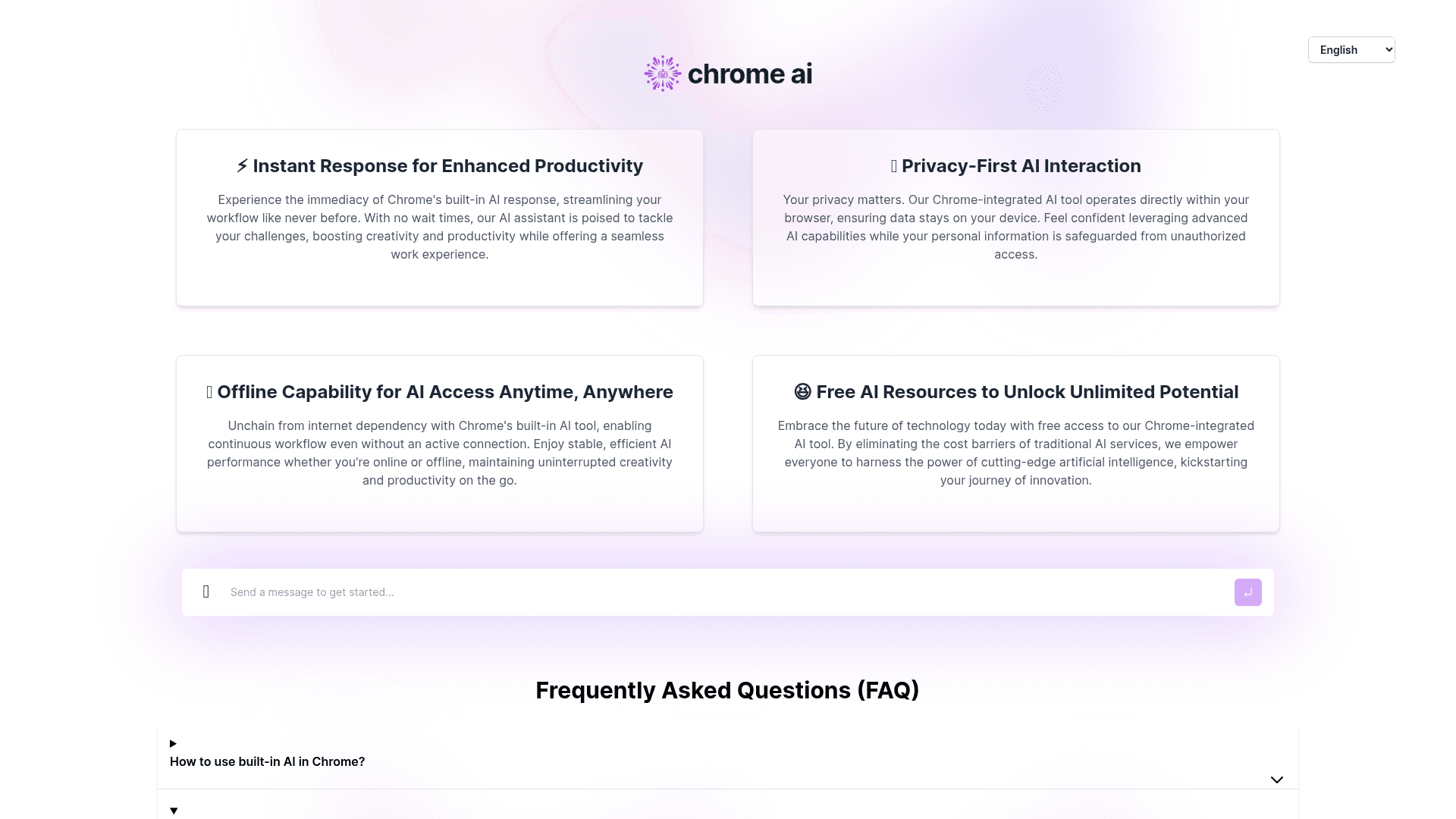 Chrome AI Product Details