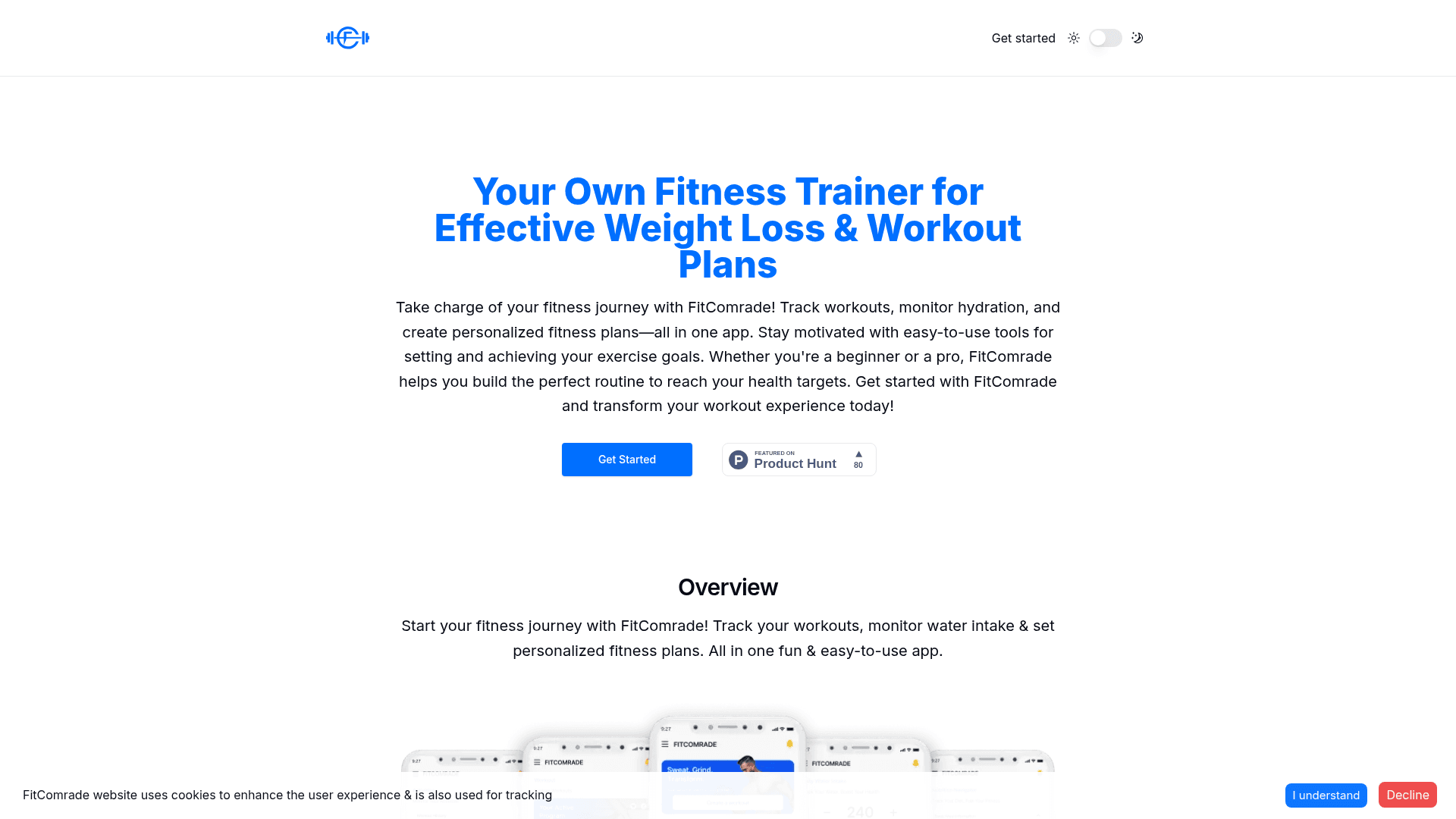 Fitcomrade Product Details