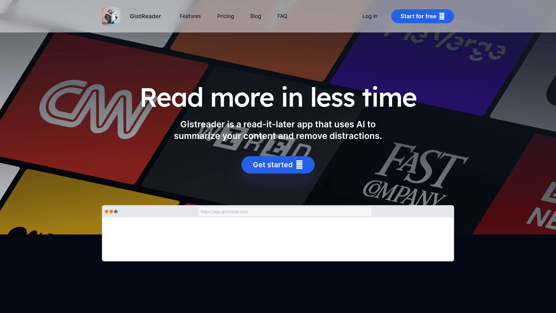 Gistreader Product Details