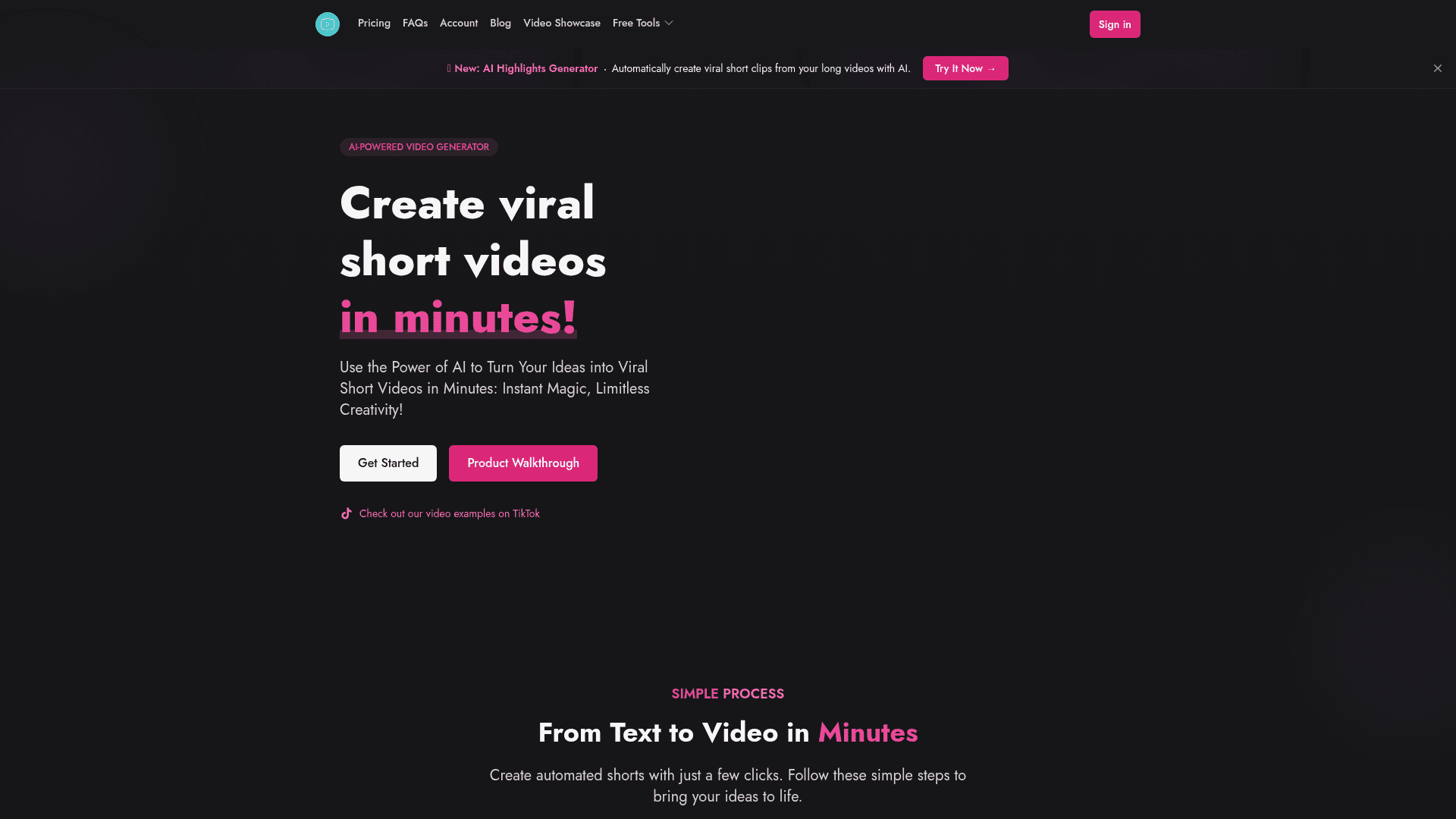 Shorts Generator Product Details