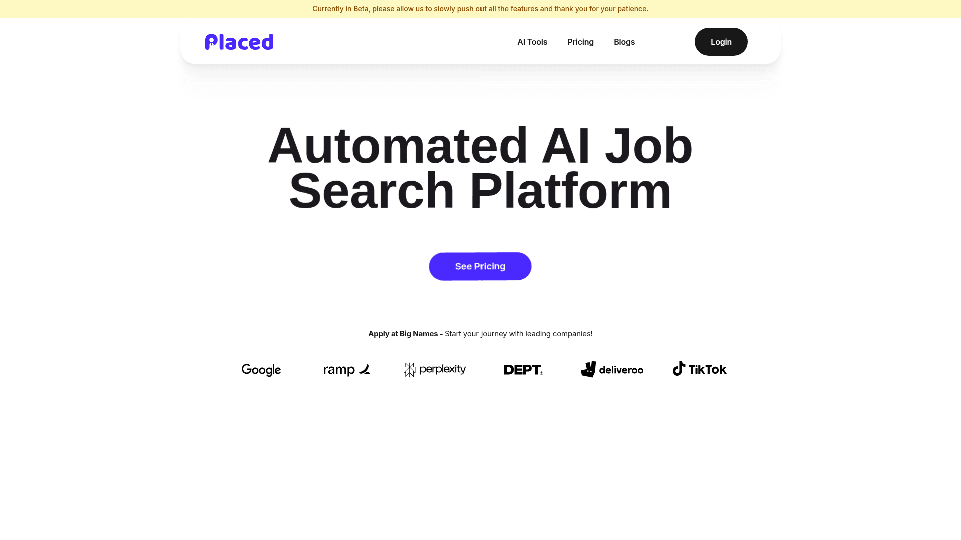 Placed Product Details