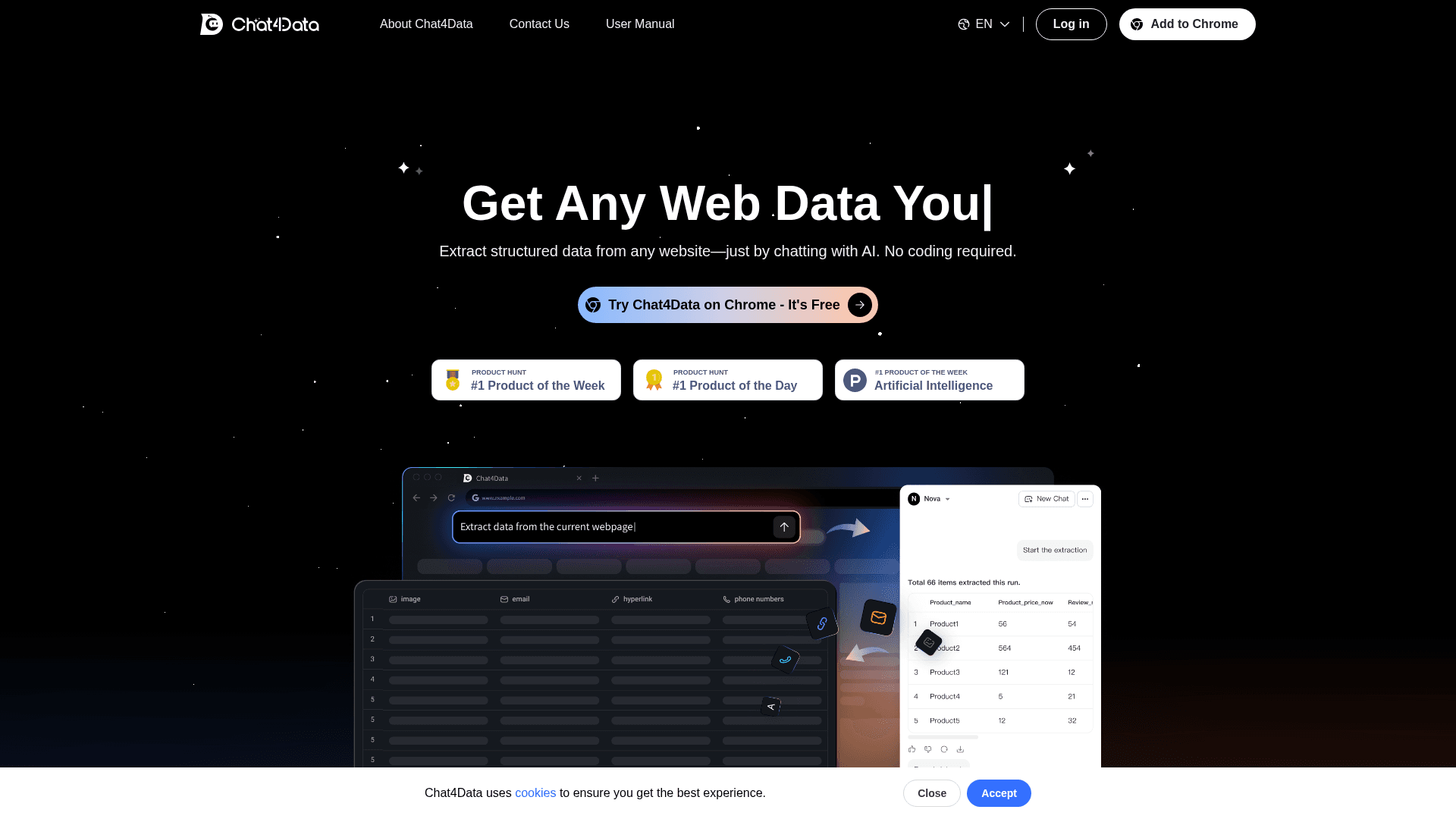 Chat4data Product Details