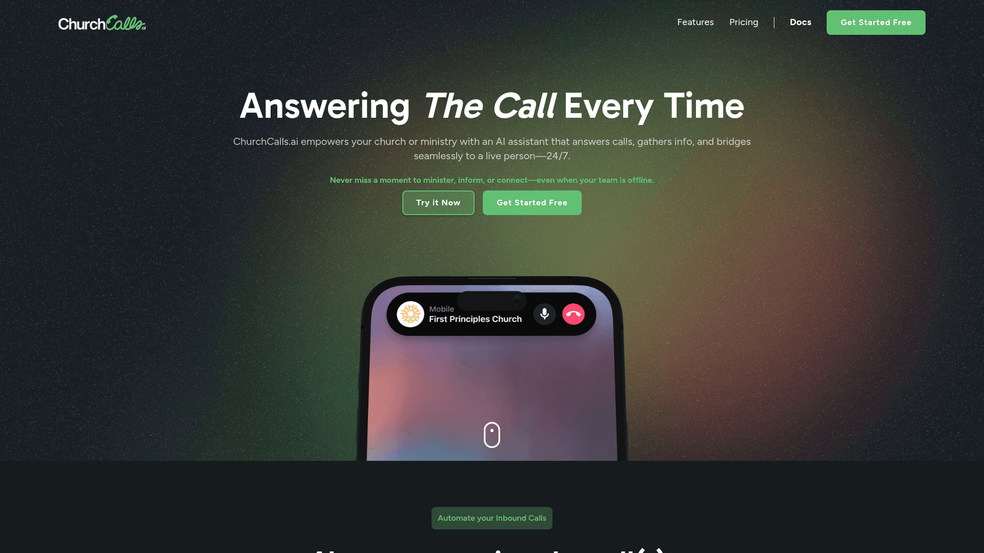 Churchcalls.ai Product Details