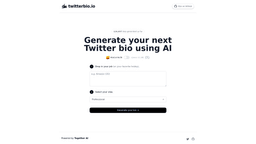 Twitterbio.io-0 Product Details