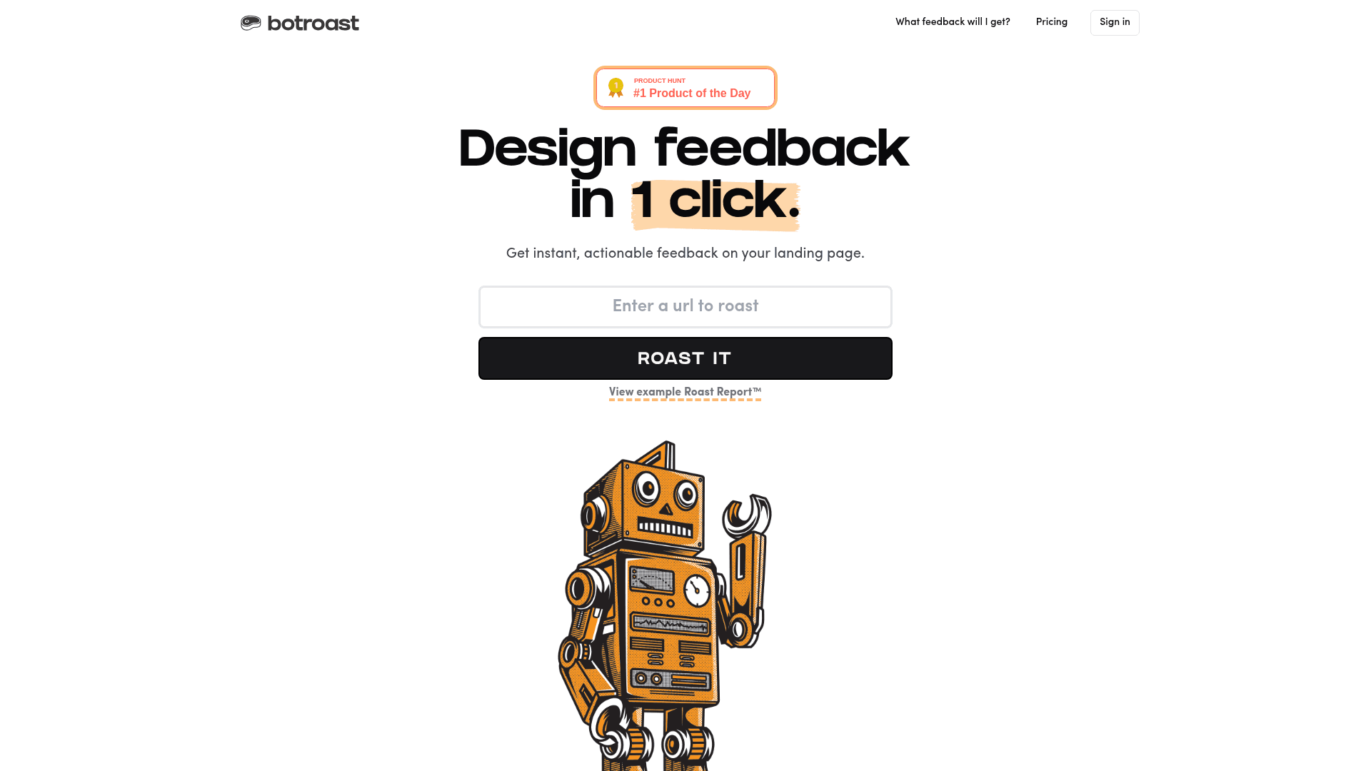 Botroast Product Details