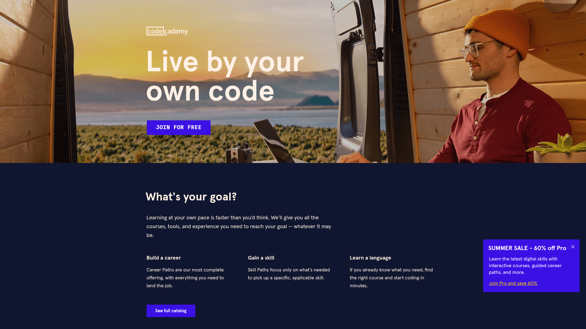 Codecademy Product Details