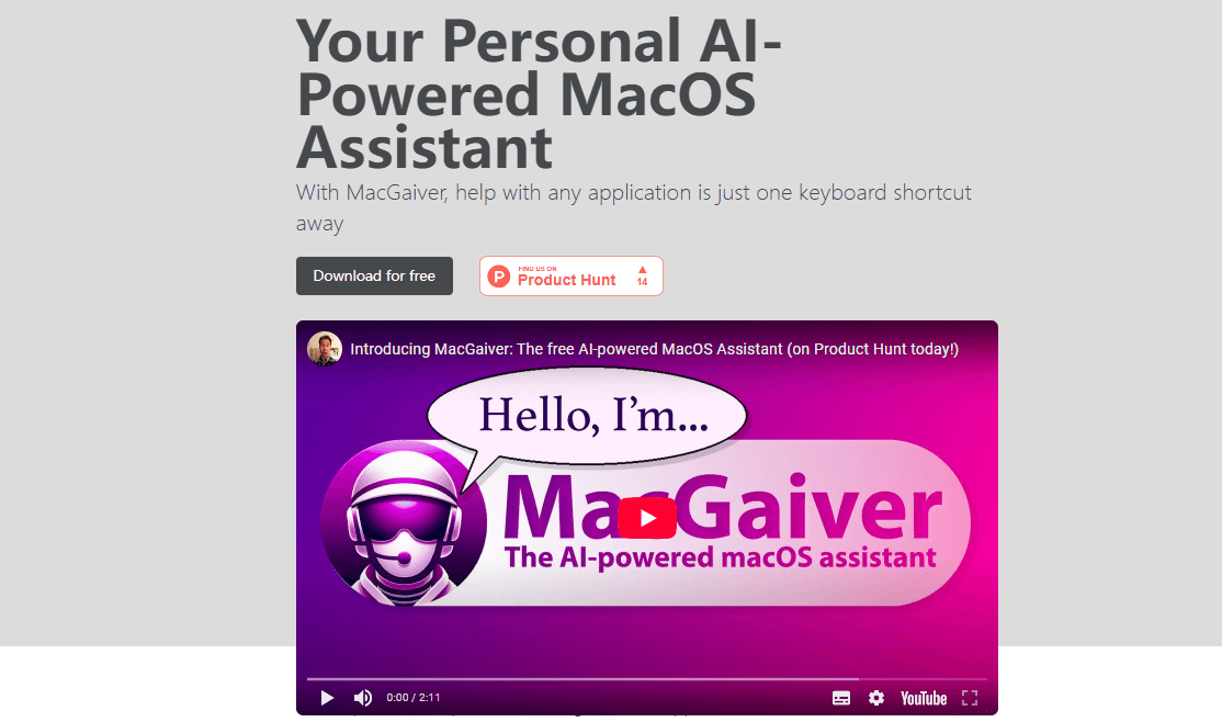 Macgaiver Product Details