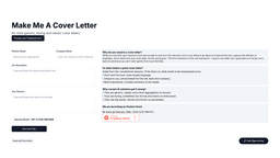 Make Me A Cover Letter-0 Product Details