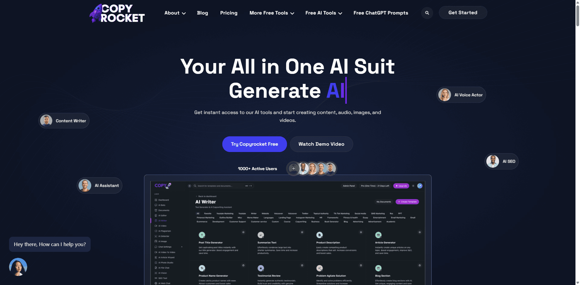 Copyrocket AI Product Details